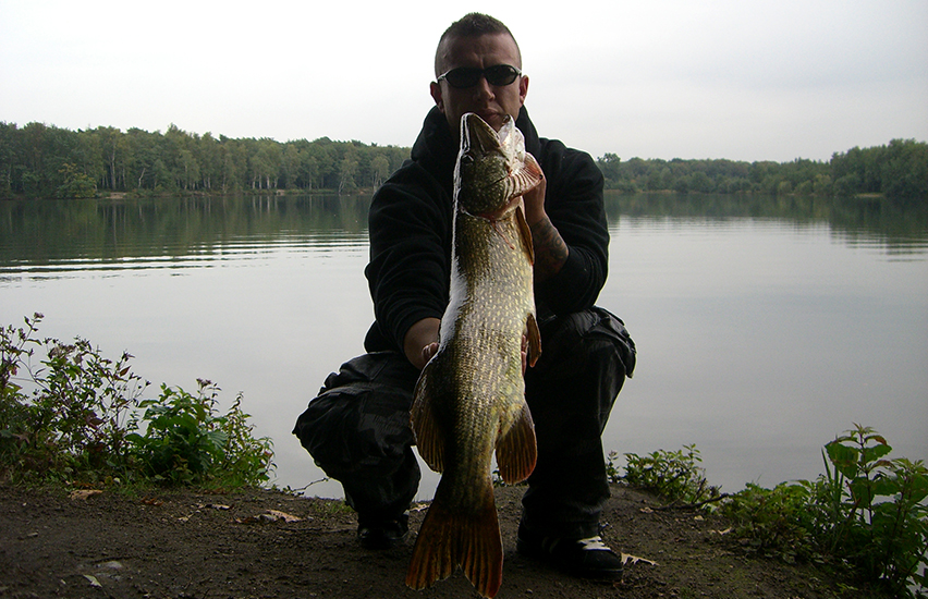hecht im baggersee